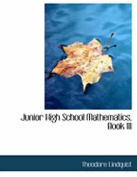 Paperback Junior High School Mathematics, Book III [Large Print] Book