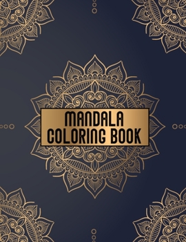 Paperback Mandala Coloring Book: Most Creative and Beautiful Designs Pattern Coloring Books for Adults Relaxation - 50 Unique Design Mandalas Coloring Book