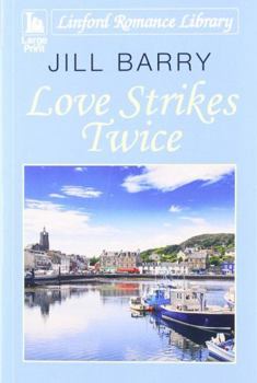 Paperback Love Strikes Twice [Large Print] Book