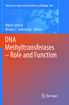 Paperback DNA Methyltransferases - Role and Function Book