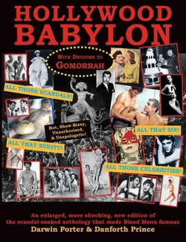 Paperback Hollywood Babylon, With Detours to Gomorrah Book