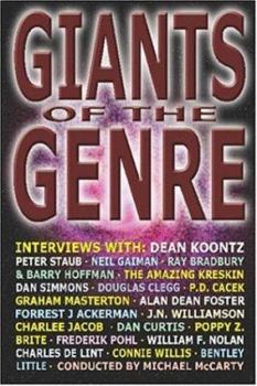 Paperback Giants of the Genre: Interviews with Science Fiction, Fantasy, and Horror's Greatest Talents Book