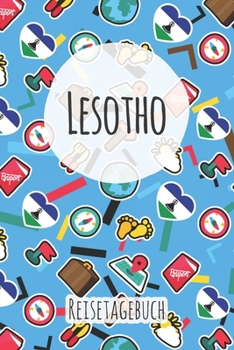 Lesotho Reisetagebuch: A5 Reise Journal I Notizbuch I Urlaubs Planer I Road trip Planer I Travel notebook I 6X9 Pocket journal I Geschenk für Backpacker (German Edition)