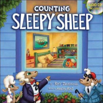 Board book Counting Sleepy Sheep [With CD] Book