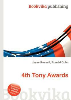 Paperback 4th Tony Awards Book