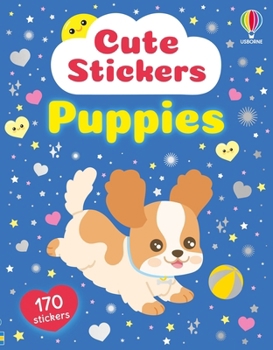 Paperback Cute Stickers Puppies Book