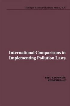 Paperback International Comparisons in Implementing Pollution Laws Book