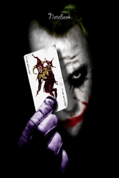 The Jocker Design 78  Notebook Comics For Jocker Fans and Lovers: Lined Notebook / Journal Gift, 120 Pages, 6x9, Soft Cover, Matte Finish