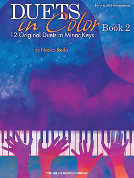 Paperback Duets in Color - Book 2: 12 Original Duets in Minor Keys Book