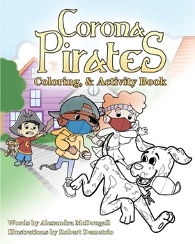 Paperback Corona Pirates: Coloring, & Activity Book