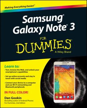Paperback Samsung Galaxy Note 3 For Dummies (For Dummies Series) Book