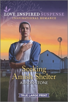 Paperback Seeking Amish Shelter [Large Print] Book