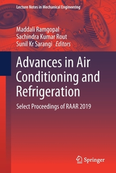 Paperback Advances in Air Conditioning and Refrigeration: Select Proceedings of Raar 2019 Book