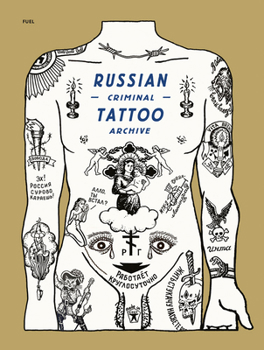 Hardcover Russian Criminal Tattoo Archive Book