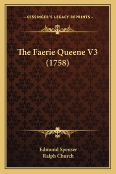 Paperback The Faerie Queene V3 (1758) Book