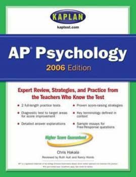 Paperback Kaplan AP Psychology Book