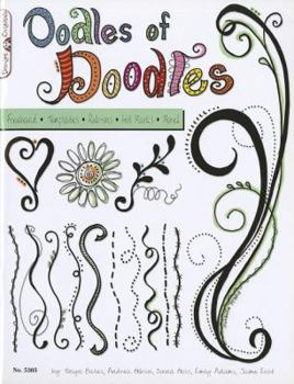 Paperback Oodles of Doodles: Freehand, Templates, Rub-Ons, Hot Marks Book