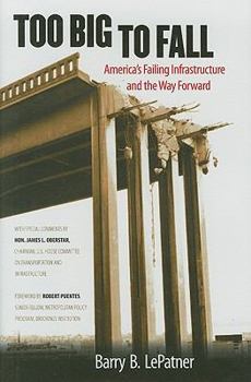 Hardcover Too Big to Fall: America's Failing Infrastructure and the Way Forward Book