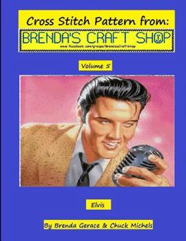 Paperback Elvis: Cross Stitch Pattern from Brenda's Craft Shop Book