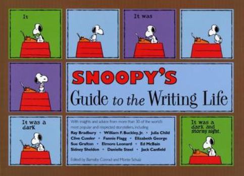 Paperback Snoopy's Guide to the Writing Life Book