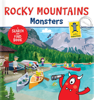Board book The Rocky Mountains Monsters: A Search and Find Book