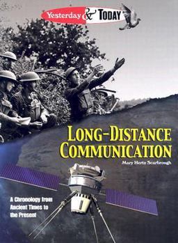 Library Binding Yesterday & Today Long-Distance Communication Book