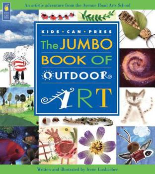 Paperback The Jumbo Book of Outdoor Art Book