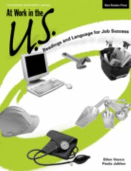 Paperback At Work in the U.S.: Readings and Language for Job Success Book