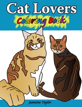 Paperback Cat Lovers Coloring Book