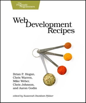 Paperback Web Development Recipes Book