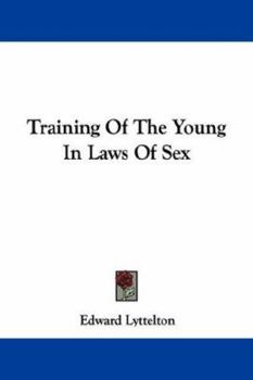 Paperback Training Of The Young In Laws Of Sex Book