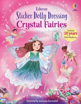 Paperback Sticker Dolly Dressing Crystal Fairies Book