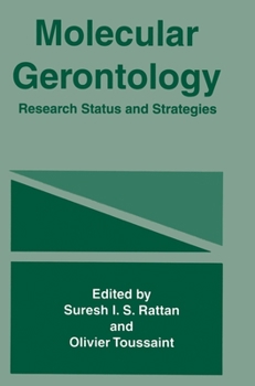 Hardcover Molecular Gerontology: Research Status and Strategies Book