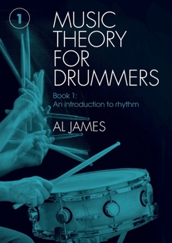 Paperback Music theory for drummers Book 1: An introduction to rhythm Book