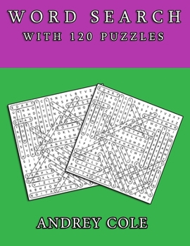 Word Search With 120 Puzzles: Book For Adults