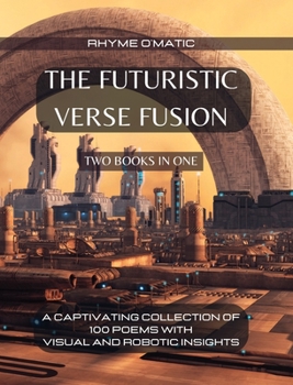 Hardcover The Futuristic Verse Fusion - 2 Books in 1: A Captivating Collection of 100 Poems with Visual and Robotic Insights Book