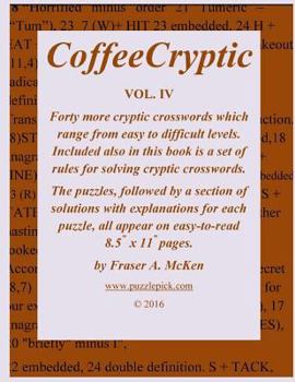 Paperback CoffeeCryptic Vol. IV Book