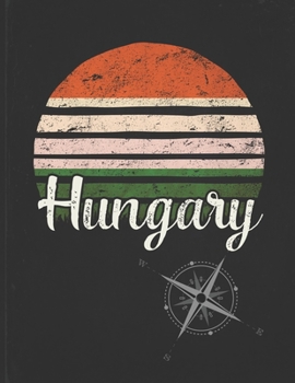 Hungary: Hungarian Vintage Flag Personalized Retro Gift Idea for Coworker Friend or Boss  2020 Calendar Daily Weekly Monthly Planner Organizer