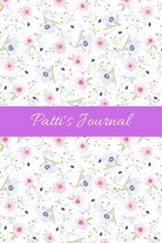 Paperback Patti's Journal: Cute Personalized Name Notebook for Girls & Women - Blank Lined Gift Journal/Diary for Writing & Note Taking Book