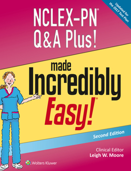 Paperback Nclex-PN Q&A Plus! Made Incredibly Easy! Book