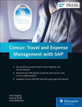 Hardcover Concur: Travel and Expense Management with SAP Book