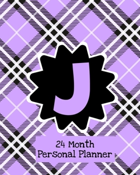24 Month Personal Planner: Monogrammed Schedule and Organizer