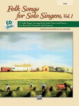Folk Songs for Solo Singers: Medium High (Folk Songs for Solo Singers)
