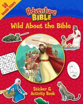 Paperback Wild about the Bible Sticker and Activity Book