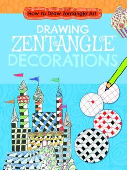 Library Binding Drawing Zentangle(r) Decorations Book