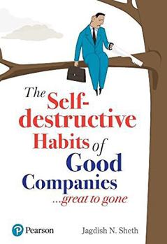 Paperback Pearson The Self Destructive habits of Good companies Book