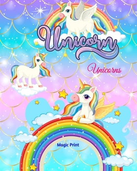 Paperback Unicorns: Coloring book age 4-10 - Coloring unicorns - Book of unicorns Book