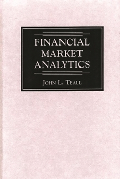 Hardcover Financial Market Analytics Book