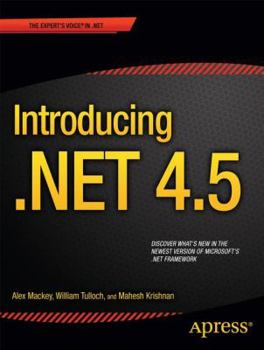 Paperback Introducing .Net 4.5 Book