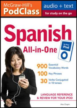 Audio CD McGraw-Hill's PodClass Spanish All-In-One Study Guide: Language Reference & Review for Your iPod [With Booklet] Book